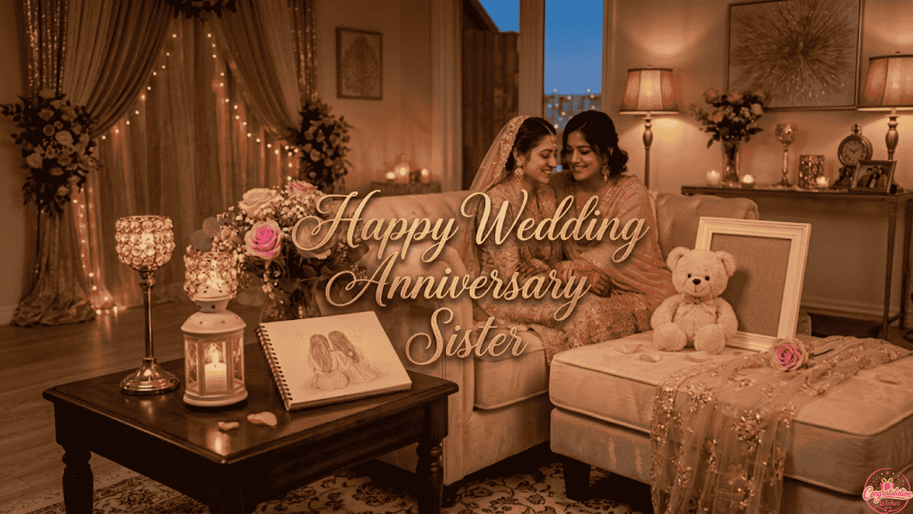 heart touching anniversary wishes for sister