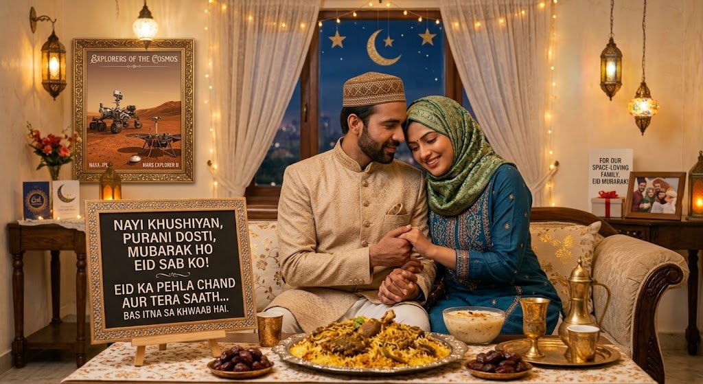 Romantic Eid Mubarak Wishes for Love