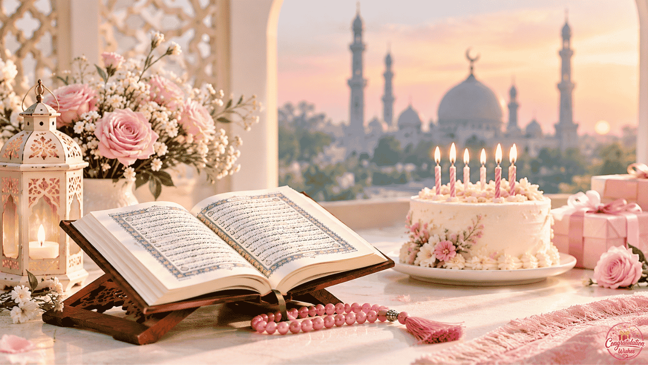 Dua Happy Birthday Islamic Wishes & Sacred Blessings