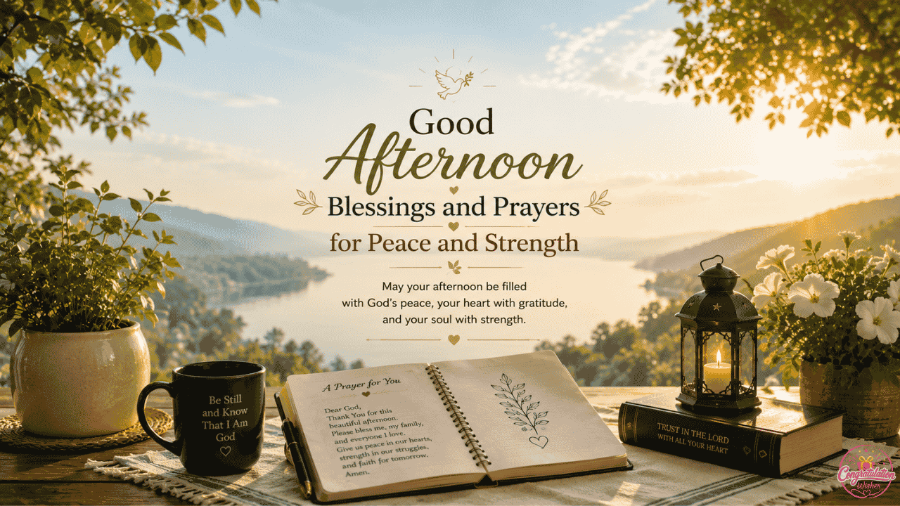 Good afternoon prayer
