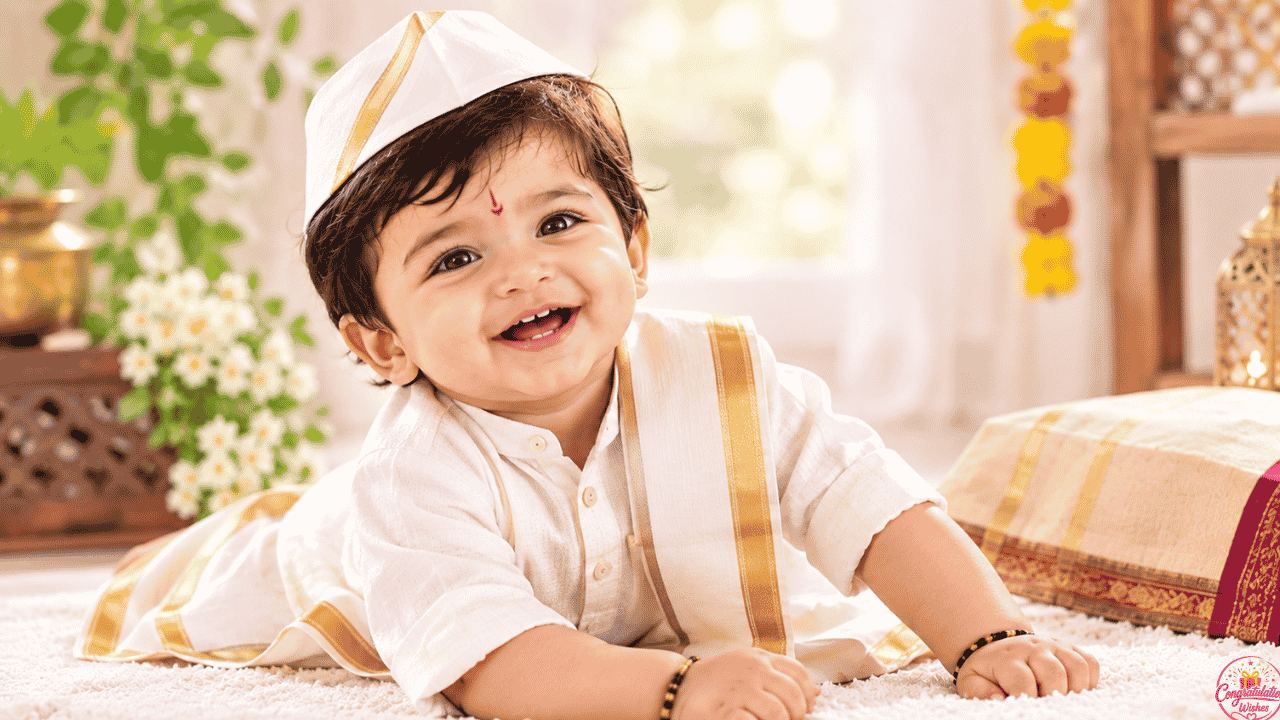 Baby Boy Birthday Wishes in Marathi