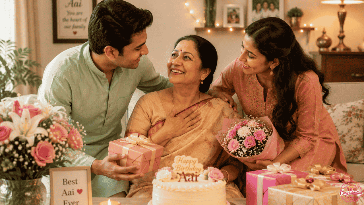 birthday wishes for mummy in Marathi 