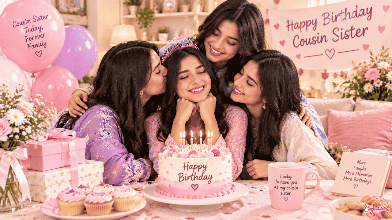 Birthday Wishes for Cousin Sister