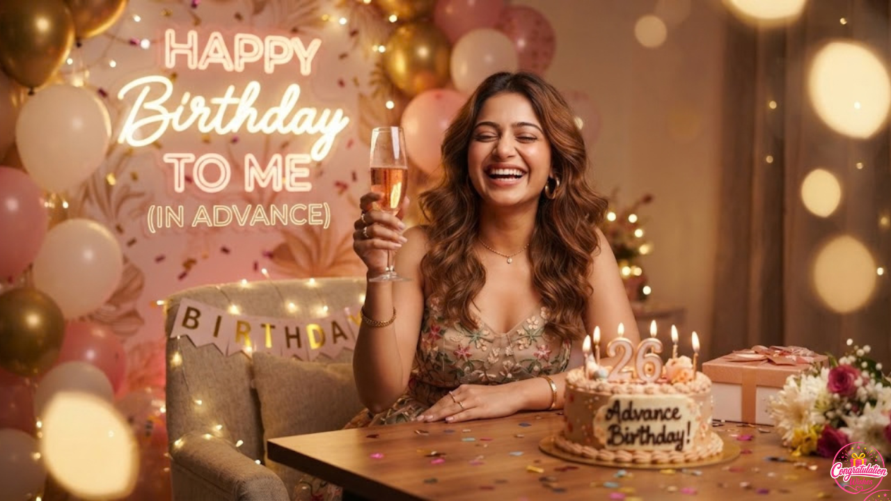 birthday wishes in advance to myself 