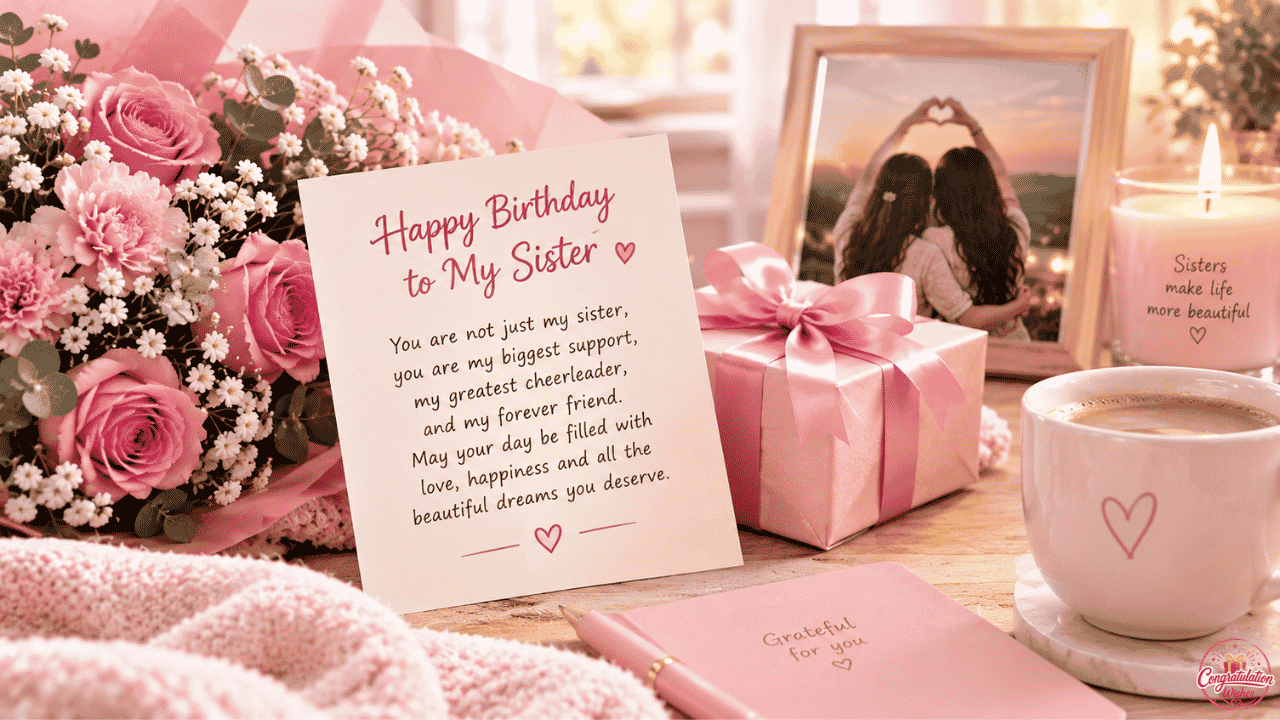 Emotional Birthday Wishes for Sister