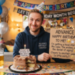 Funny Advance Birthday Wishes for Myself
