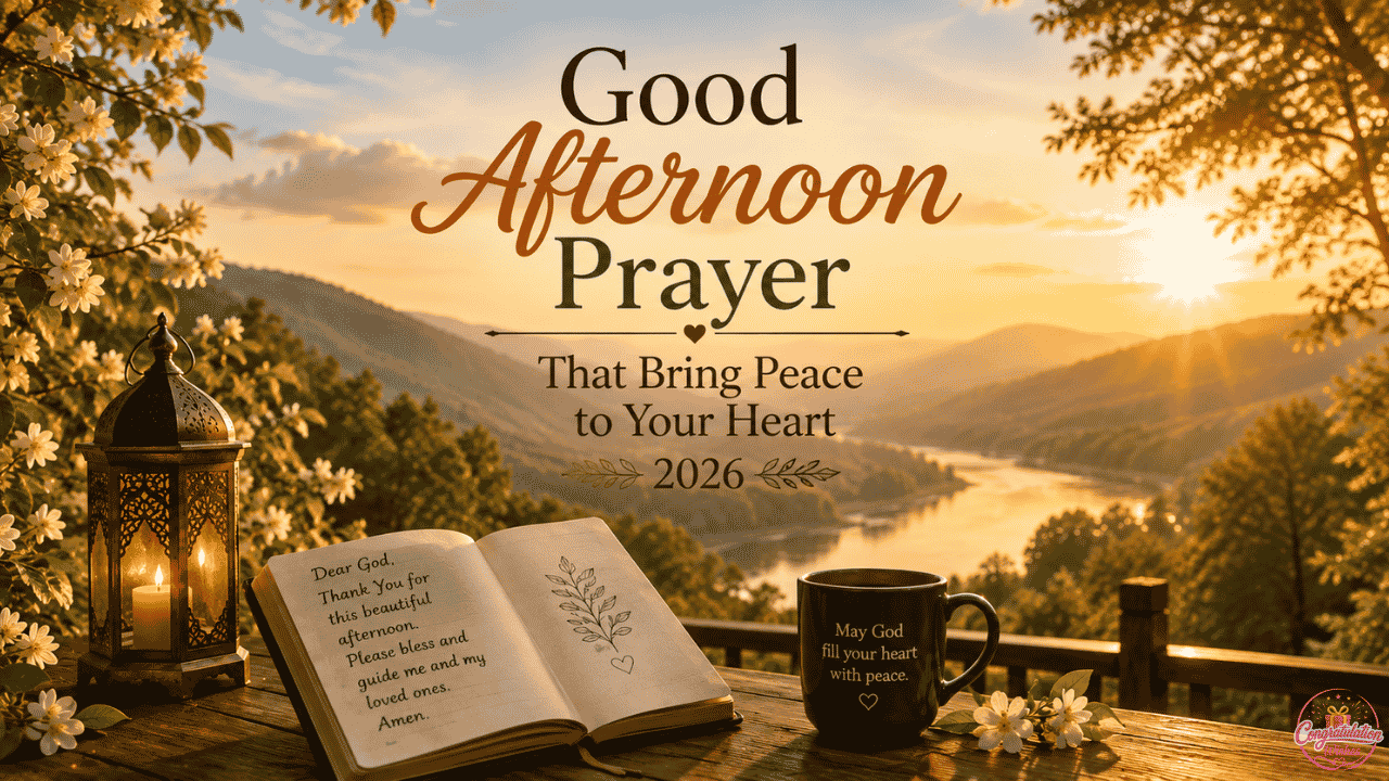 Good Afternoon Prayer