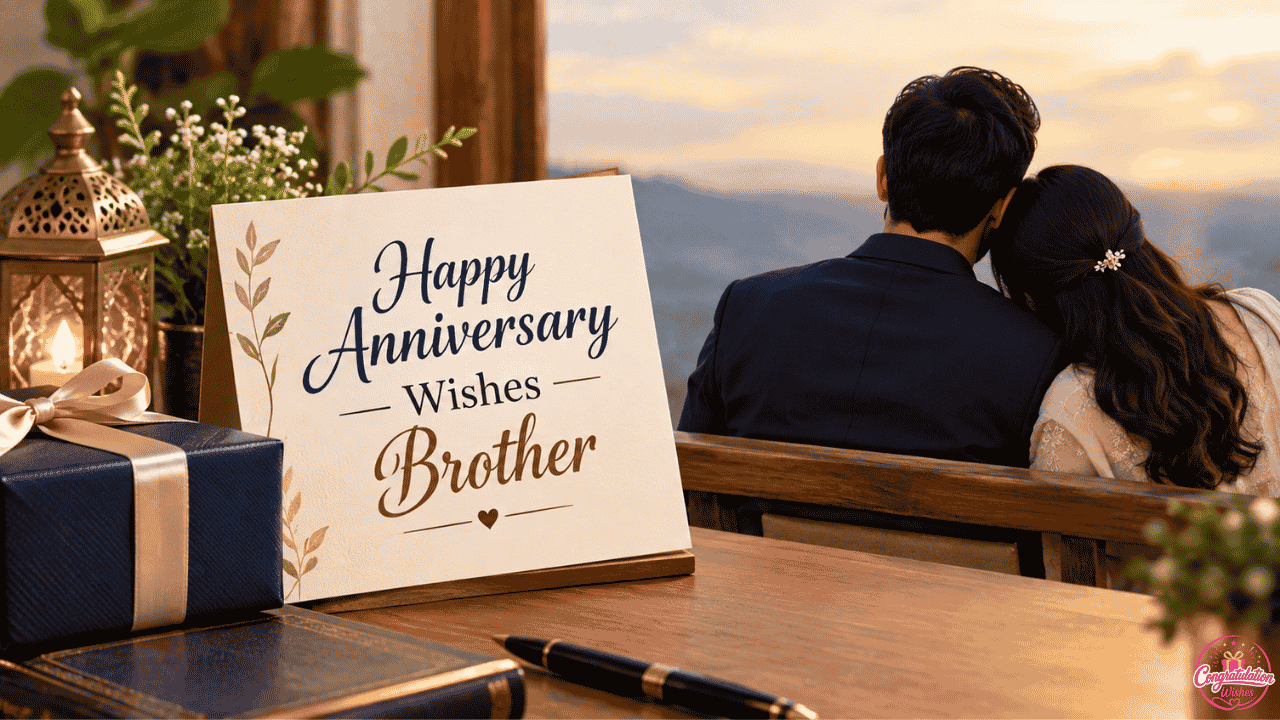 Happy Anniversary Wishes Brother