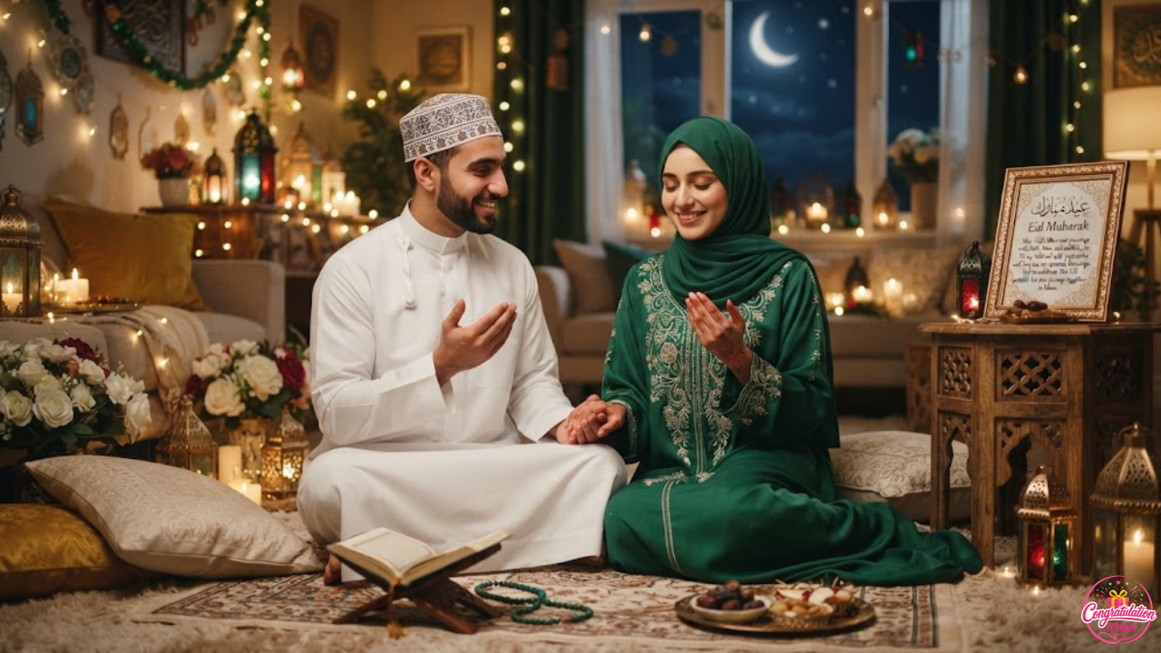 Islamic Eid Wishes for Wife Rooted in Faith