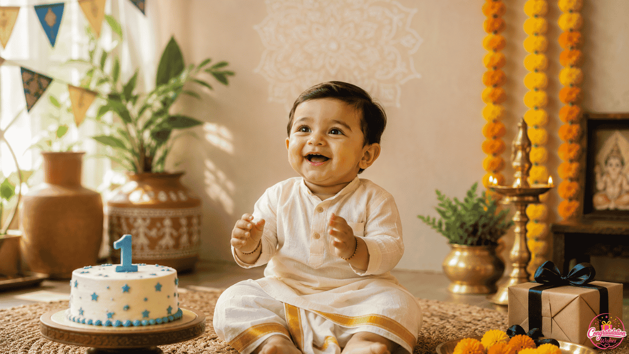 Marathi Cultural Importance of a Baby Boy's Birthday
