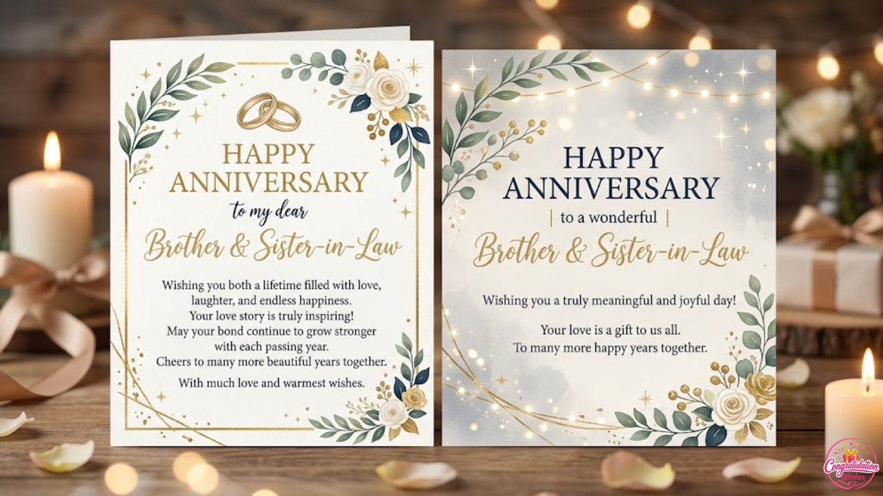 Most Meaningful Anniversary Wishes for a Brother