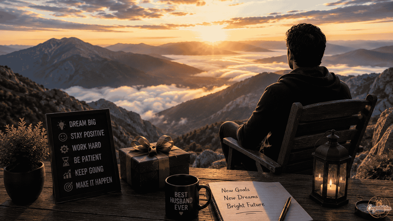 Motivational Birthday Wishes to Encourage Your Husband