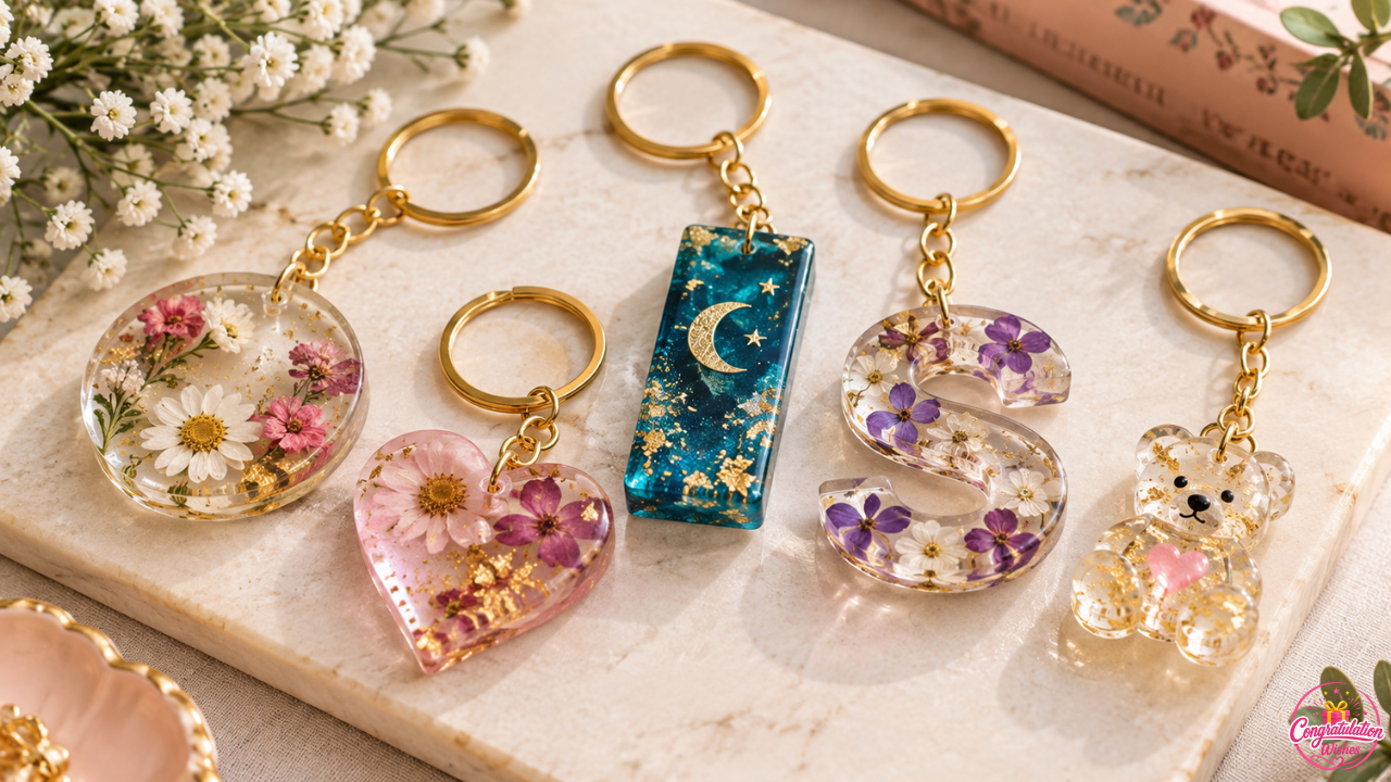 Resin Keychain