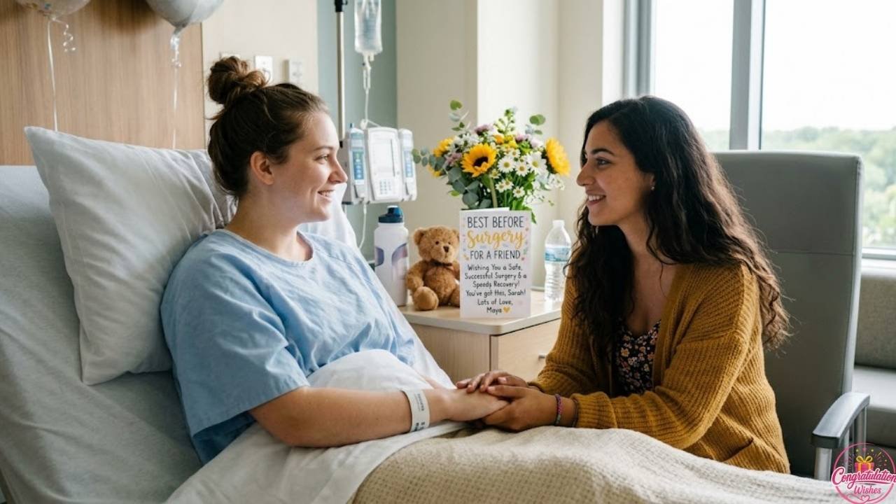 Best Before Surgery Wishes for a Friend