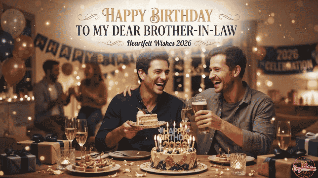 Birthday Wishes for Brother in Law