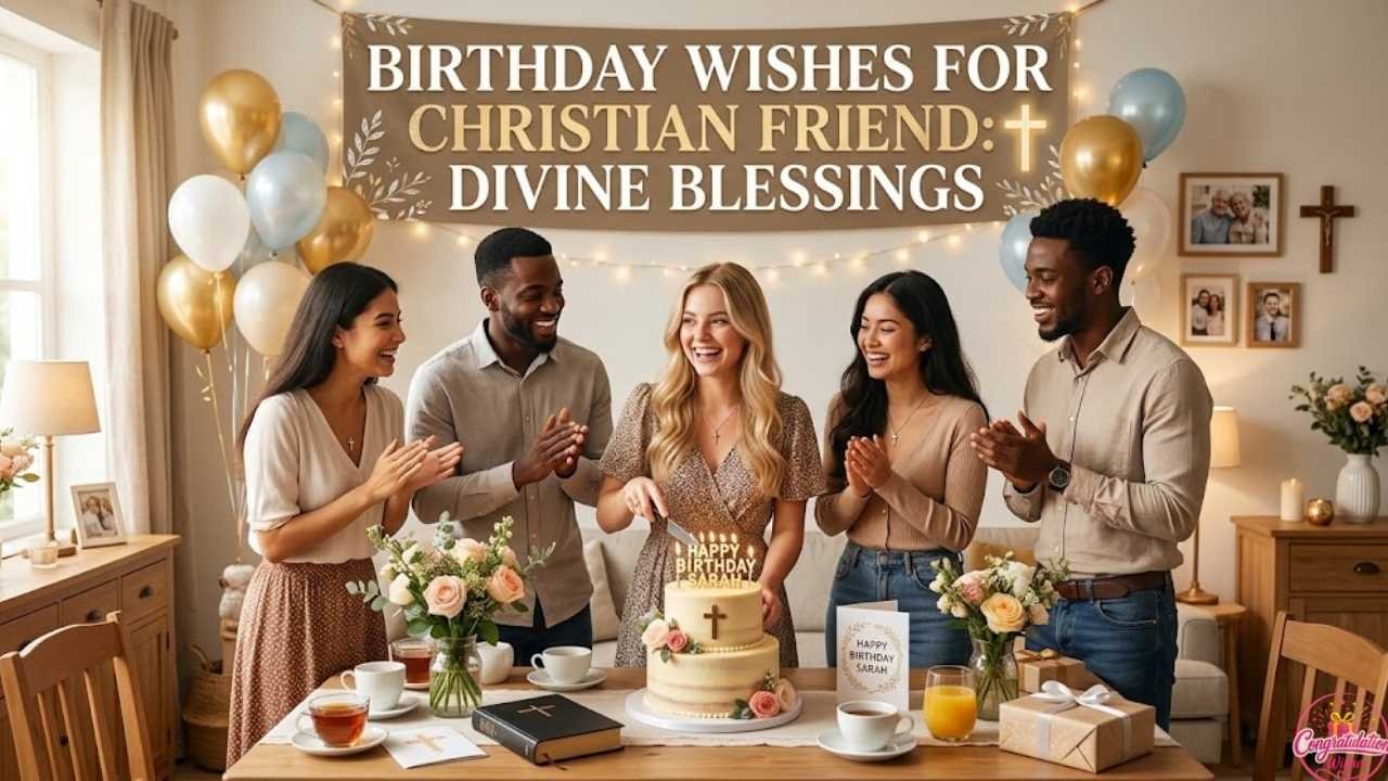 Birthday Wishes for Christian Friend