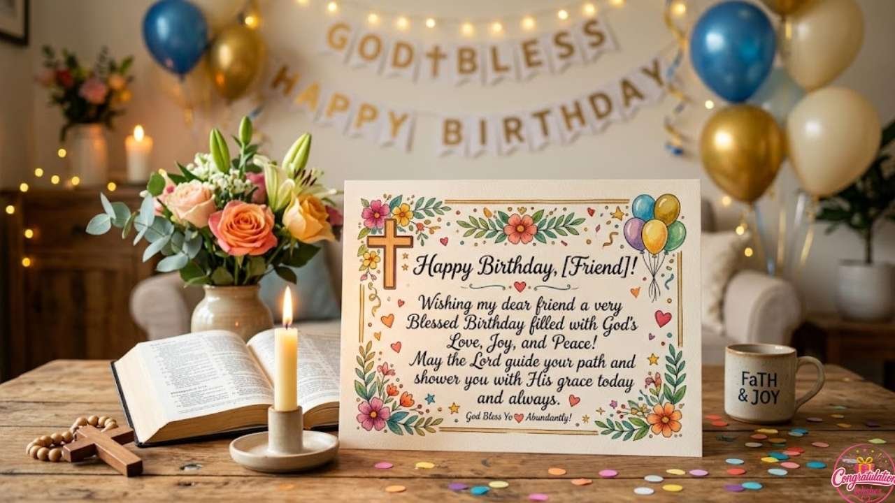 Short Christian Birthday Wishes
