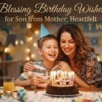 Blessing Birthday Wishes for Son from Mother