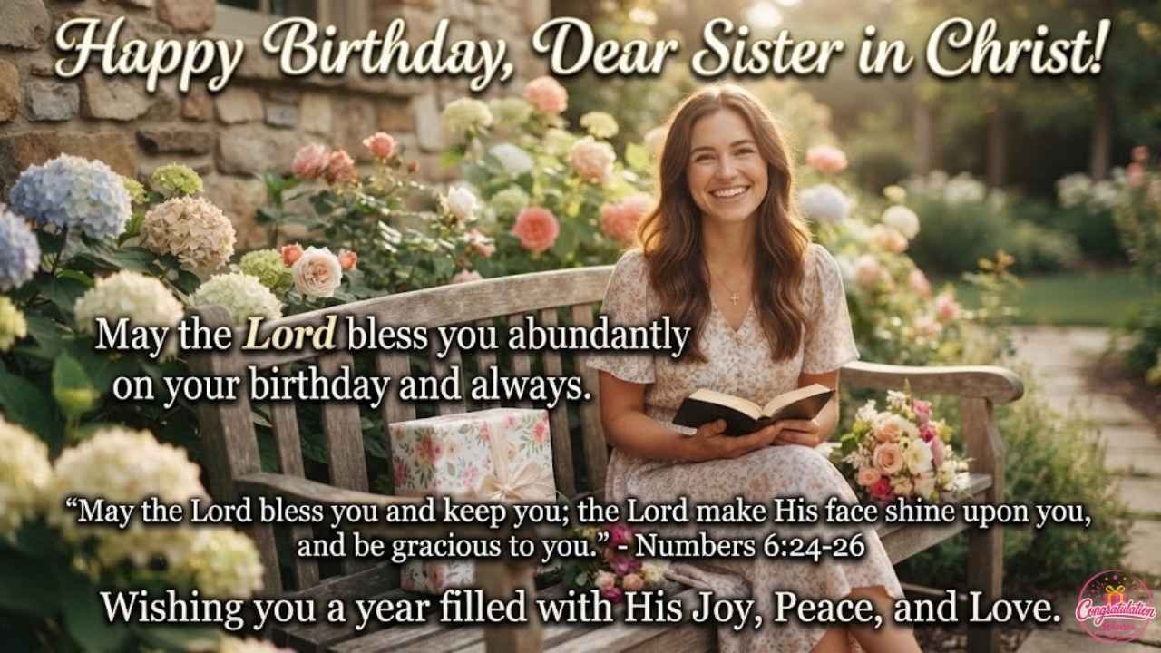 Christian Birthday Wishes for Her 