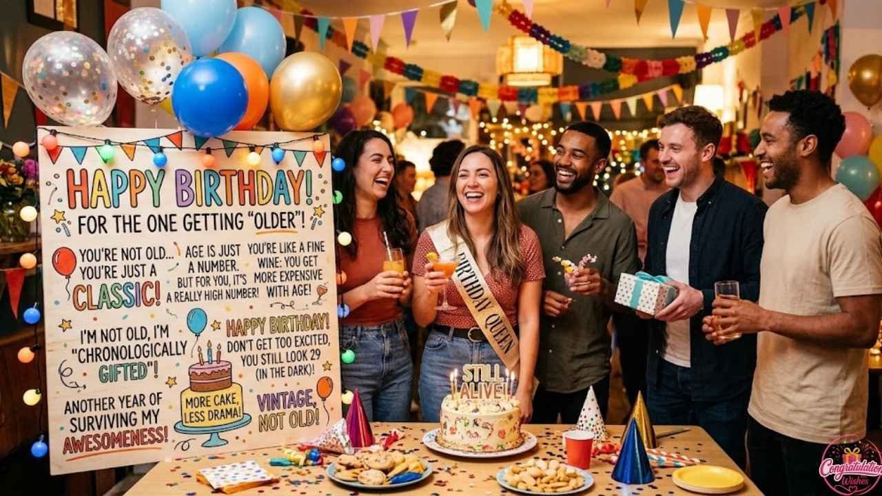 Funny Birthday Phrases