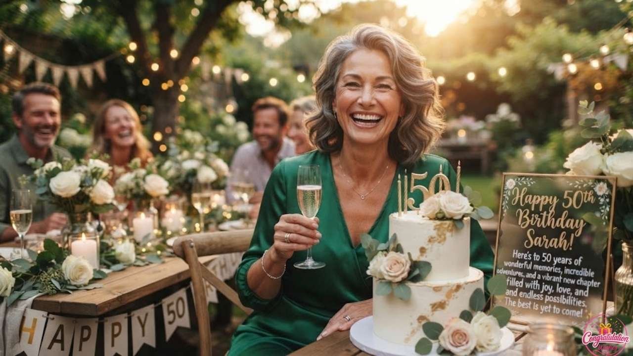 Inspirational 50th Birthday Wishes