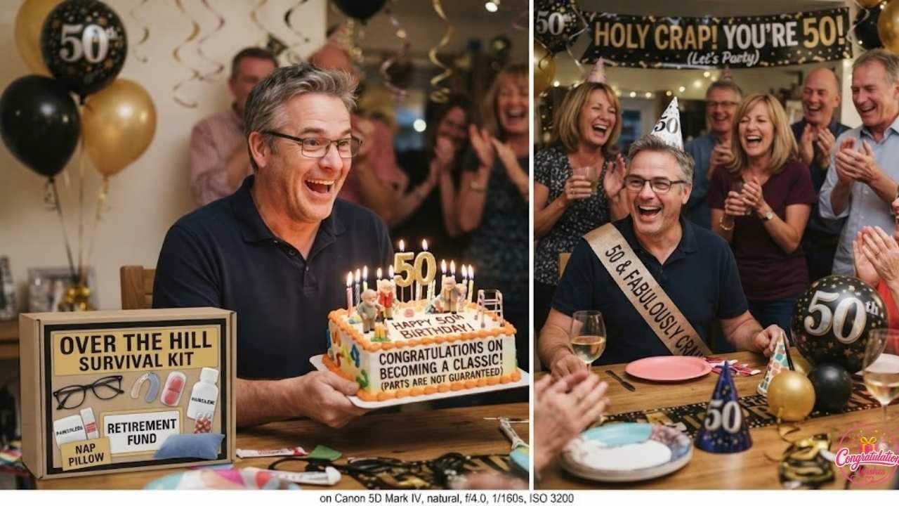 Happy 50th Birthday Wishes Funny