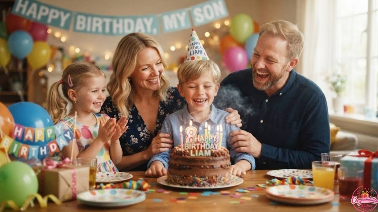 Happy Birthday, My Son Wishes