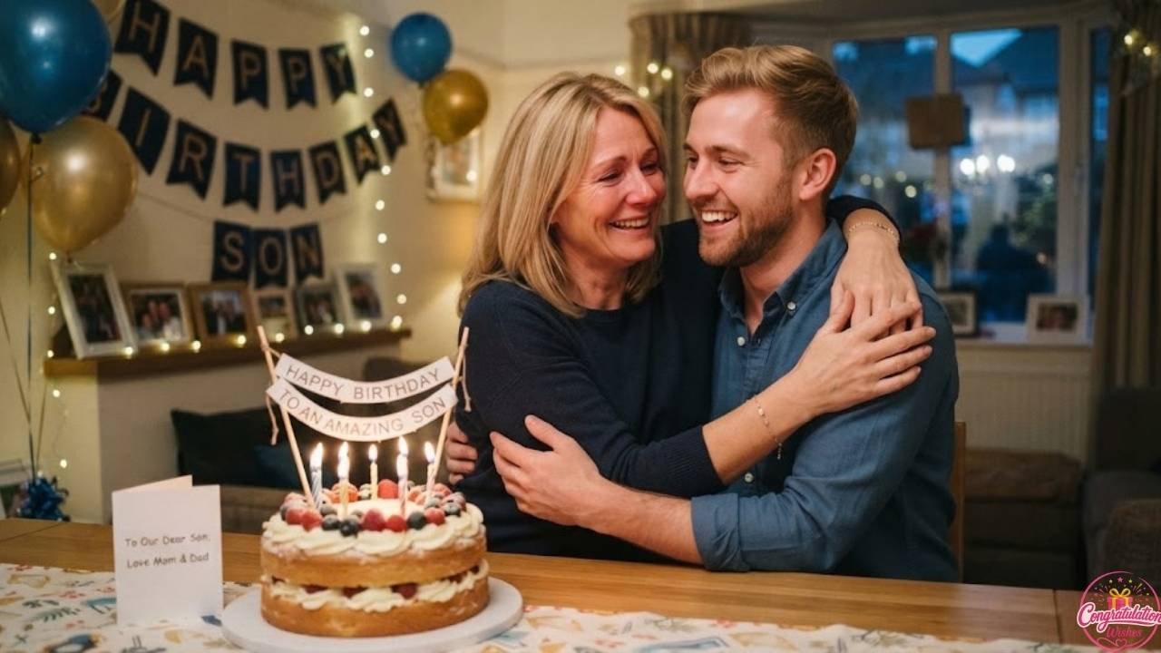 Heartfelt Birthday Wishes for Son from Mom