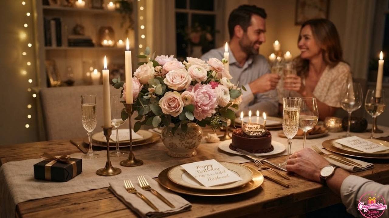 Romantic Birthday Wishes To Husband