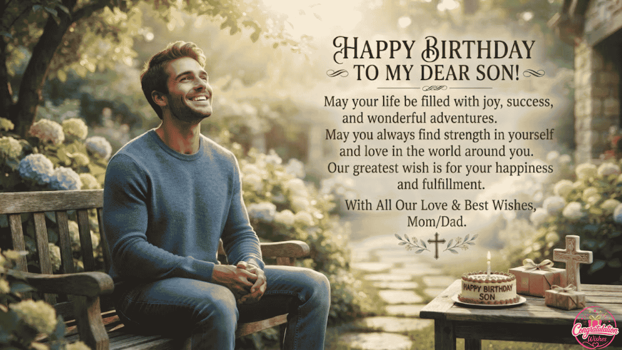 Religious and Prayer-Based Birthday Wishes for Son
