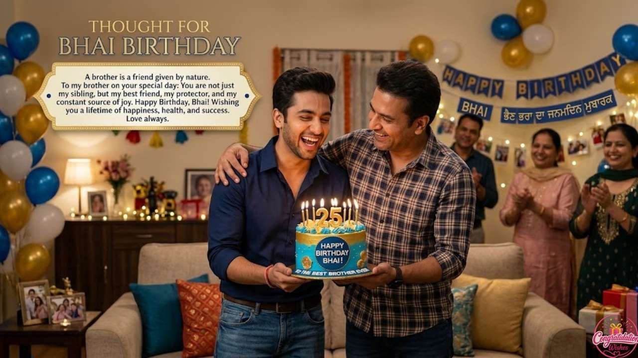 Thought for Bhai Birthday